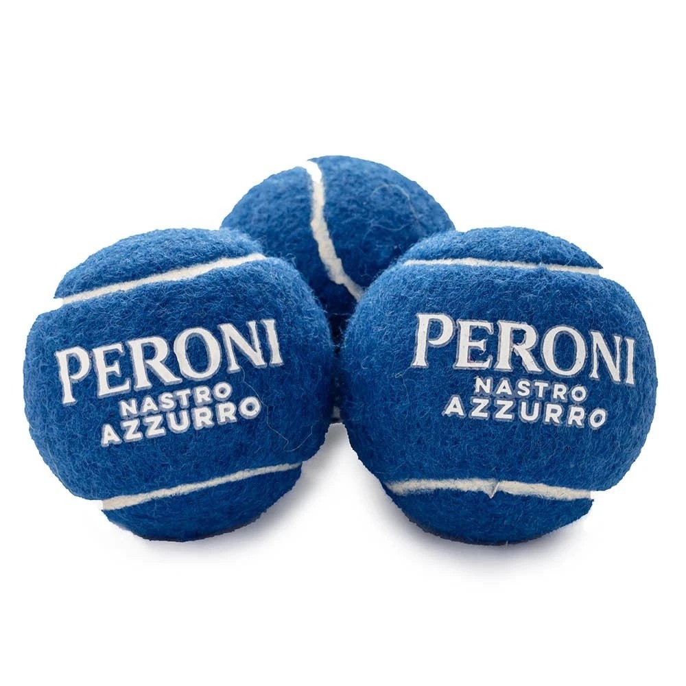 Peroni Blue Tennis Balls